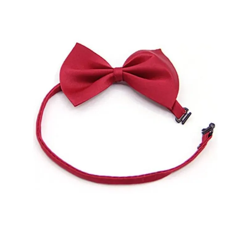 Adjustable Formal Pet Bow Tie Necklace