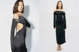 Black Off Shoulder Dress