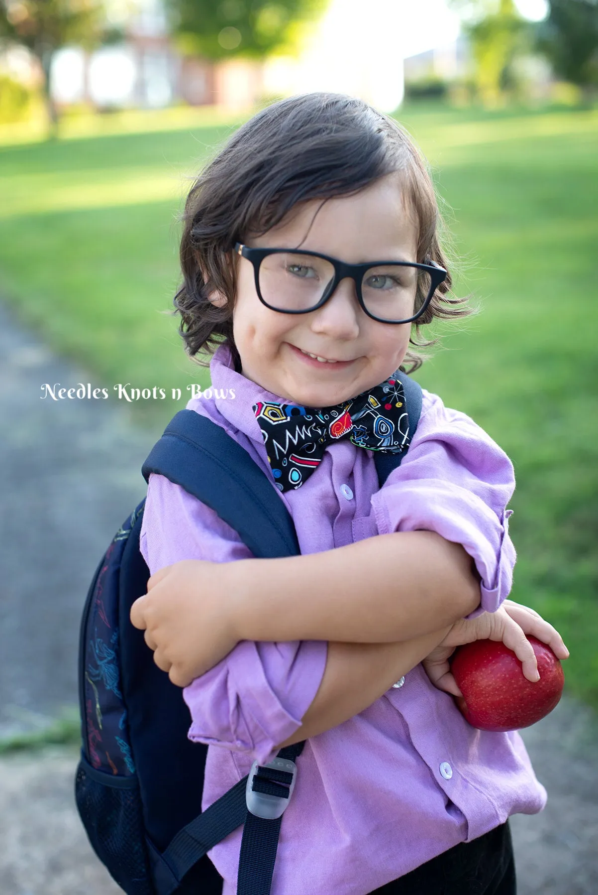 Chemistry, Math, School Pre Tied Bow Tie