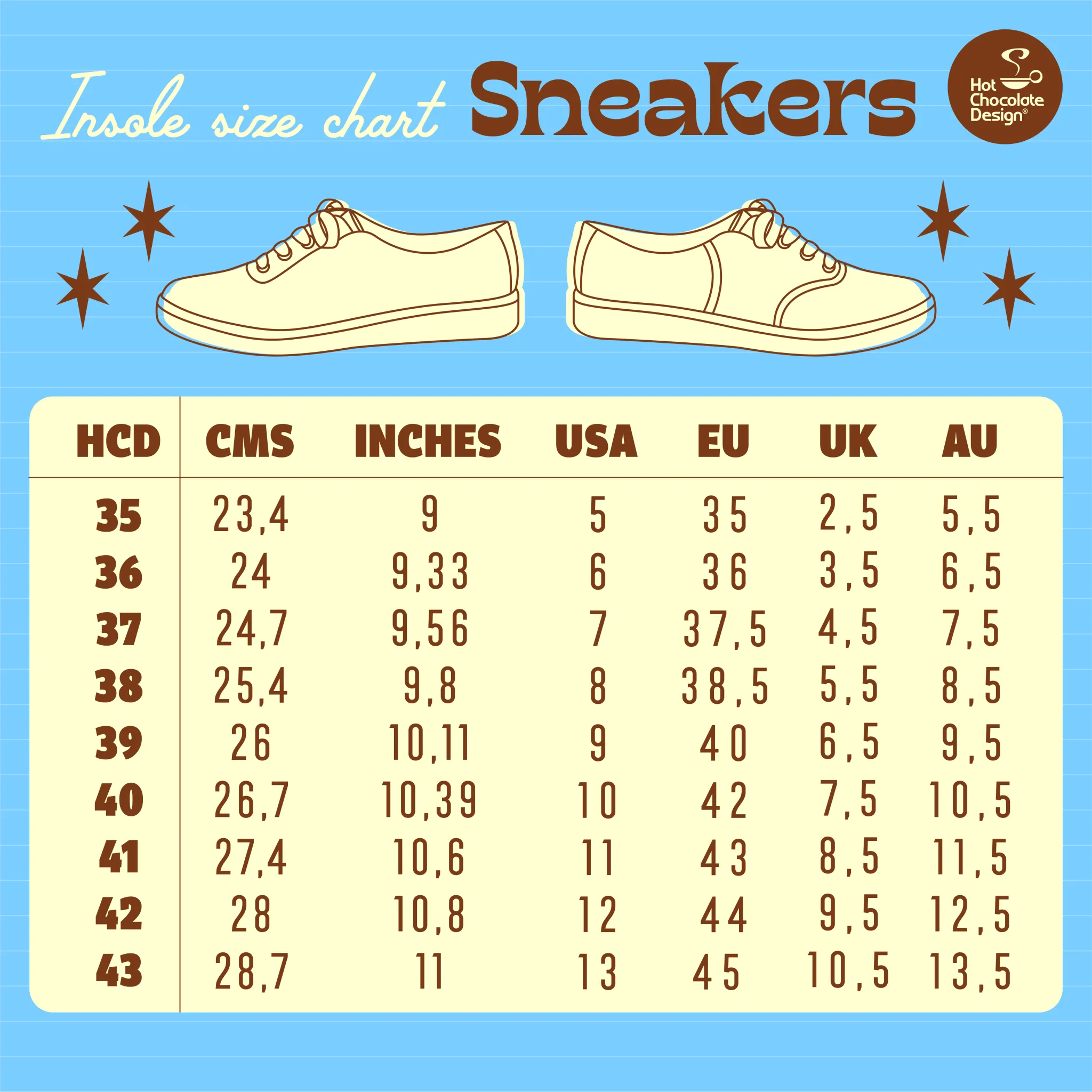 Chocolaticas® SADDLE RED Sneakers