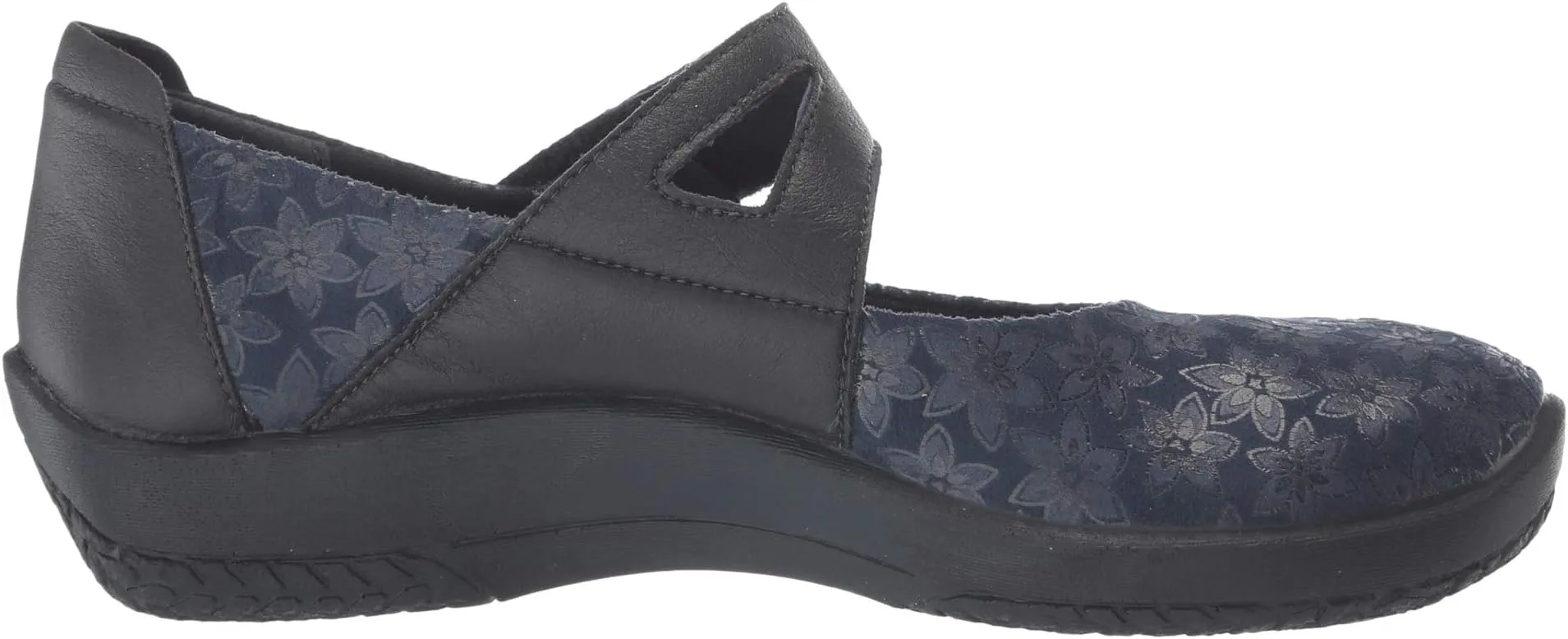 Cosmo Arcopedico ballet flats, Navy Agatha