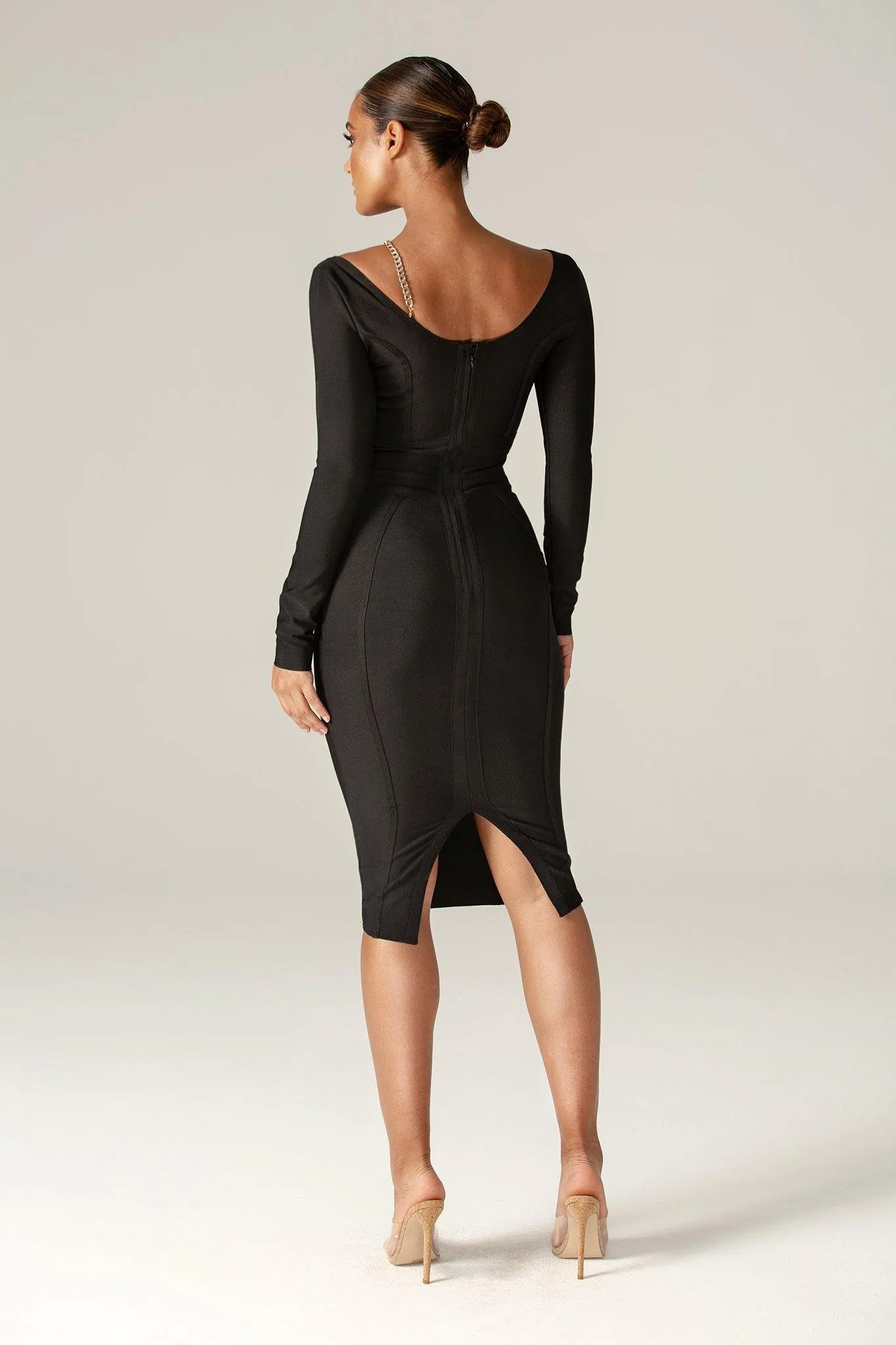 Diana Bandage Dress (Black)