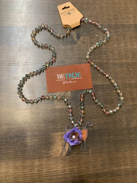 Disco Goat Necklace by Crazy Train
