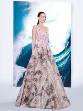 Embroidered Long Dress