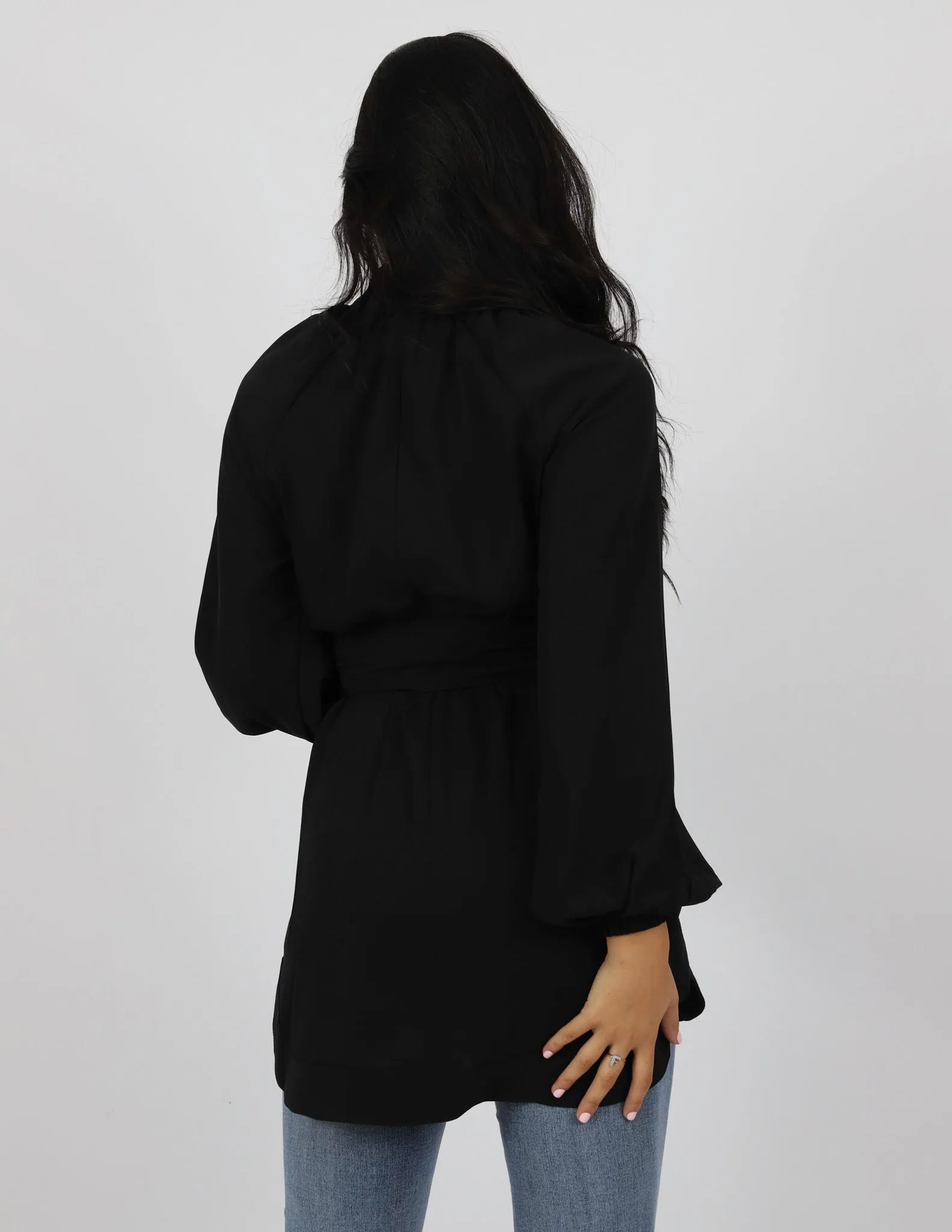 Escape Vintage Tie Blouse