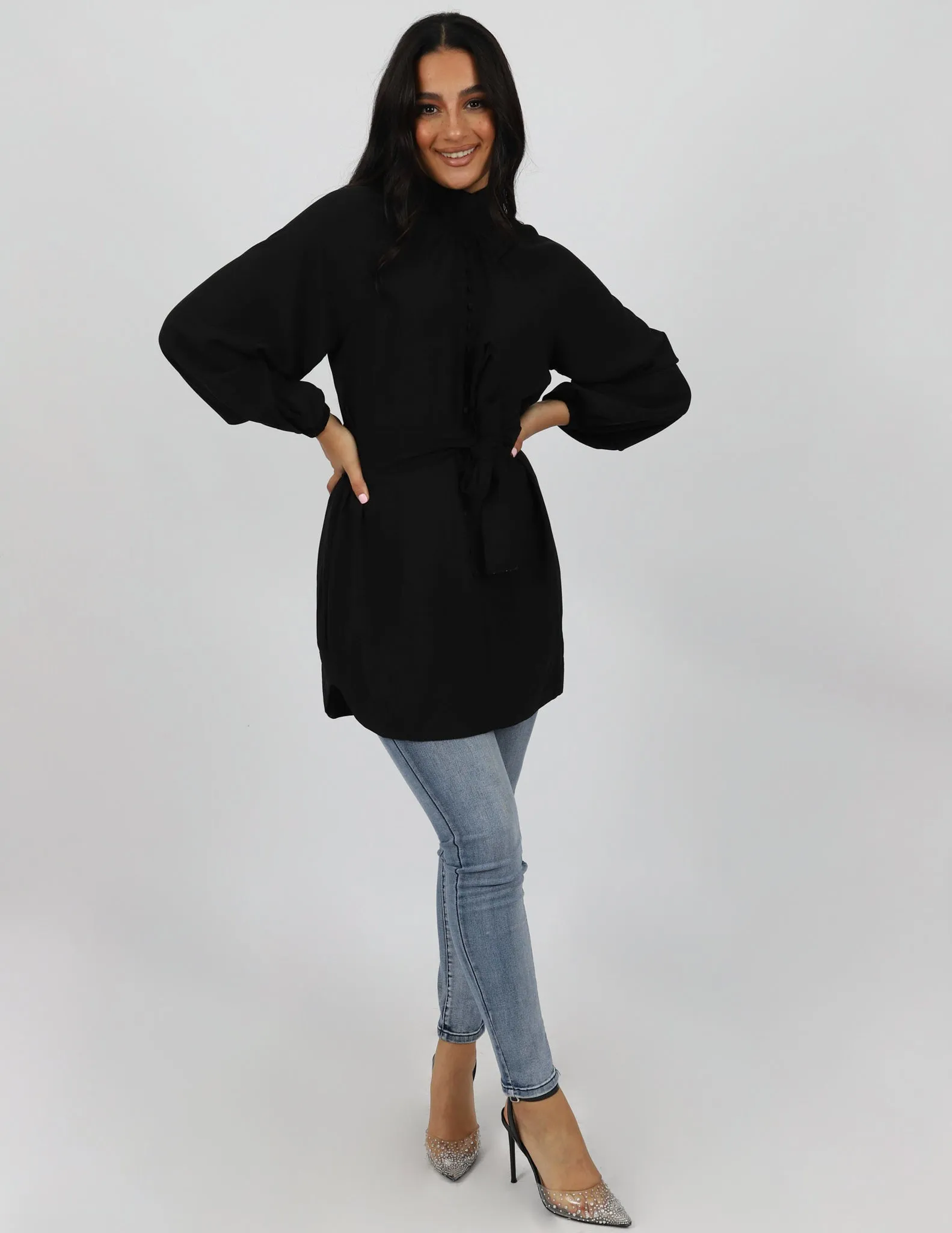 Escape Vintage Tie Blouse