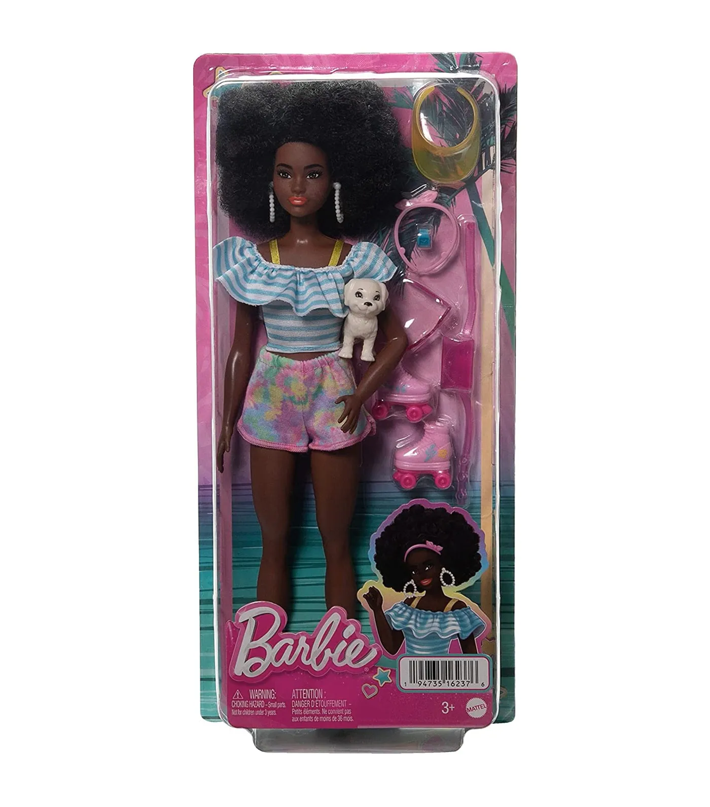 Fab Deluxe Barbie Fashion Doll - Rollerskater