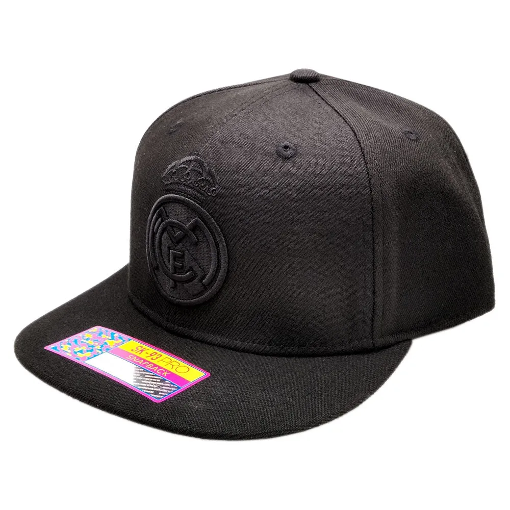 Fan Ink Officially Licensed Real Madrid Premium Fitted Hat