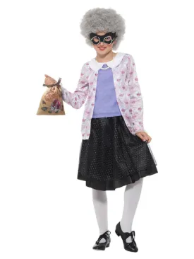 Girls Costume - David Walliams Gangsta Granny