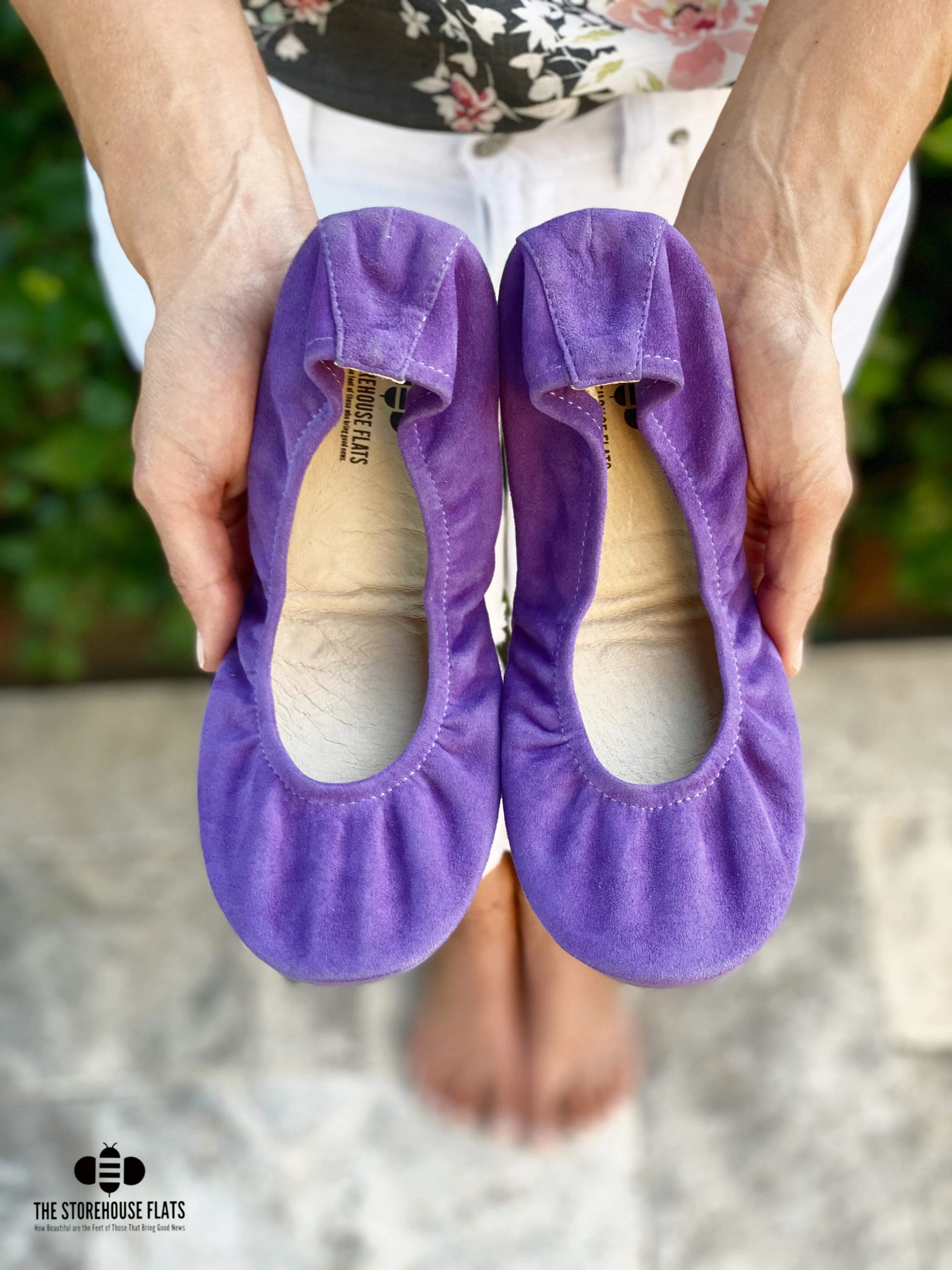 Gumball Grape Suede