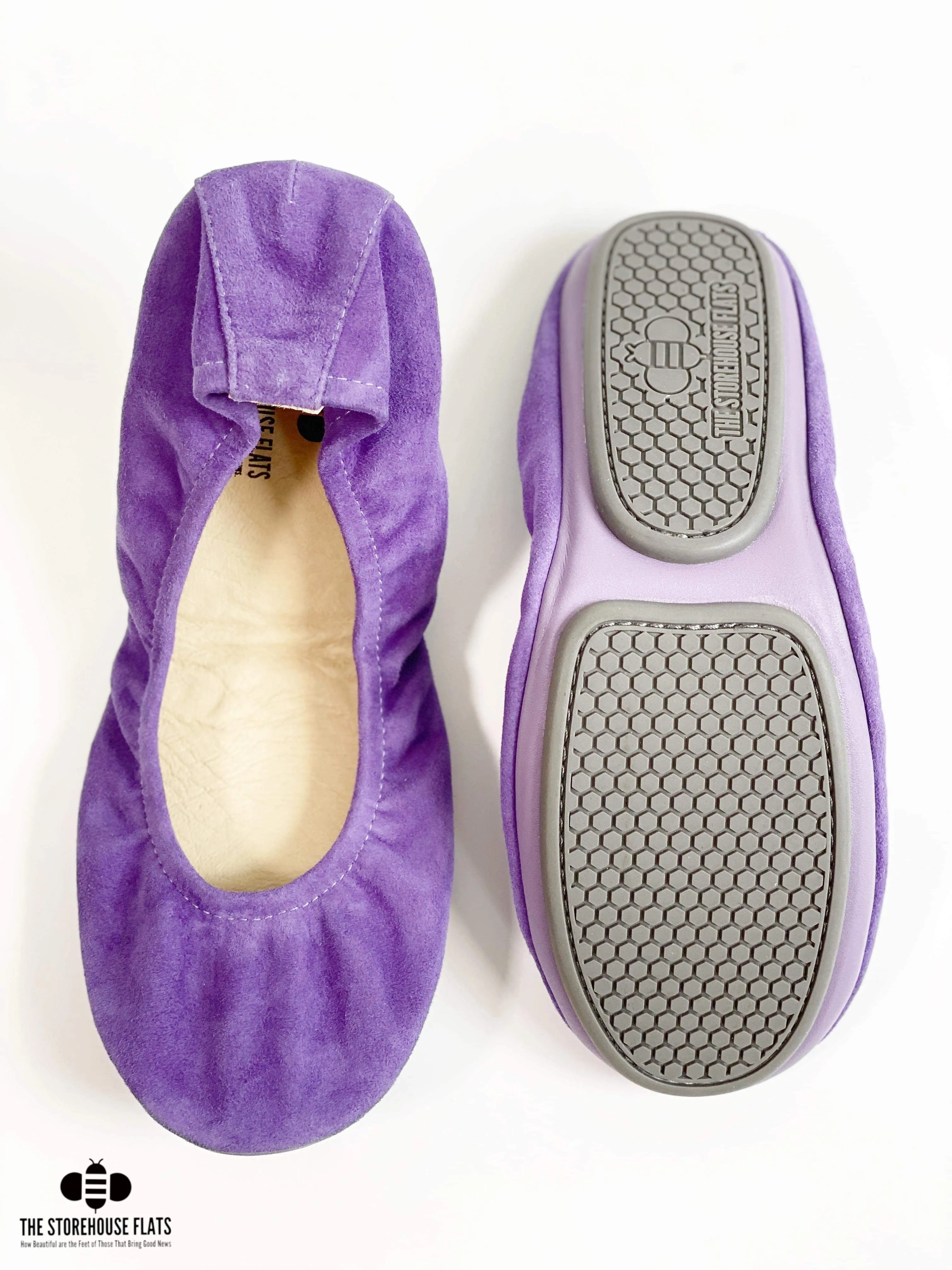 Gumball Grape Suede