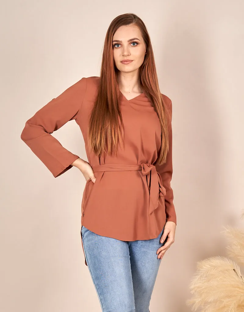 Haidee V Neck Blouse