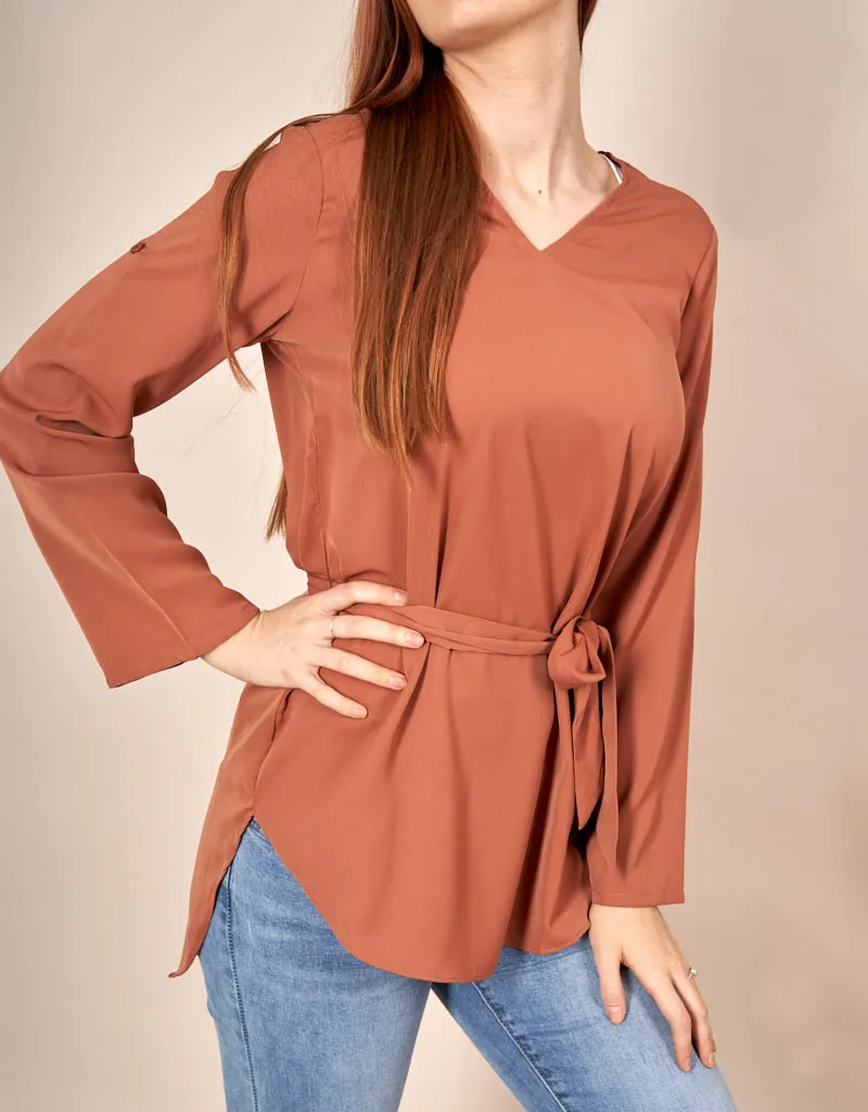 Haidee V Neck Blouse