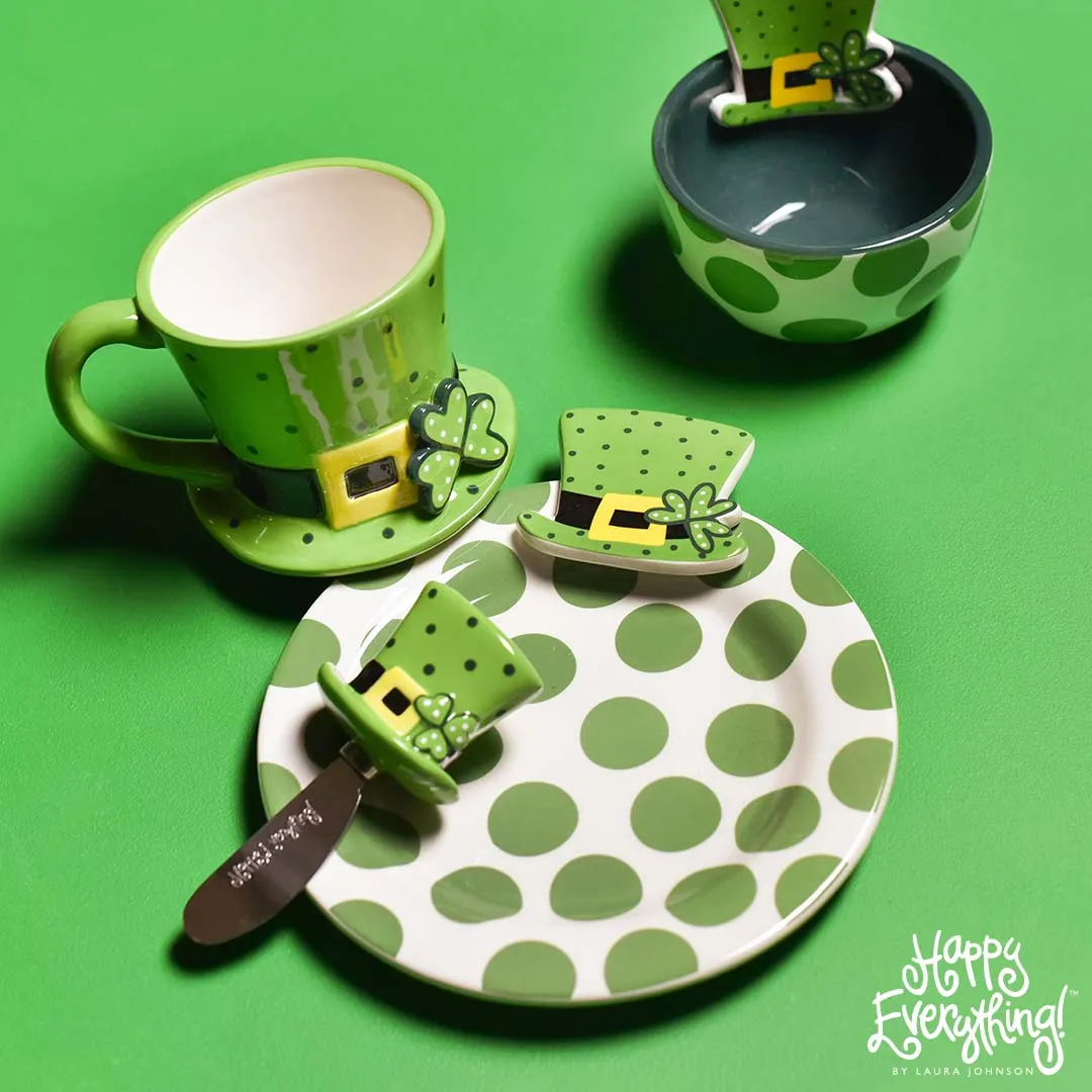 Leprechaun Hat Shaped Mug by Happy Everything!