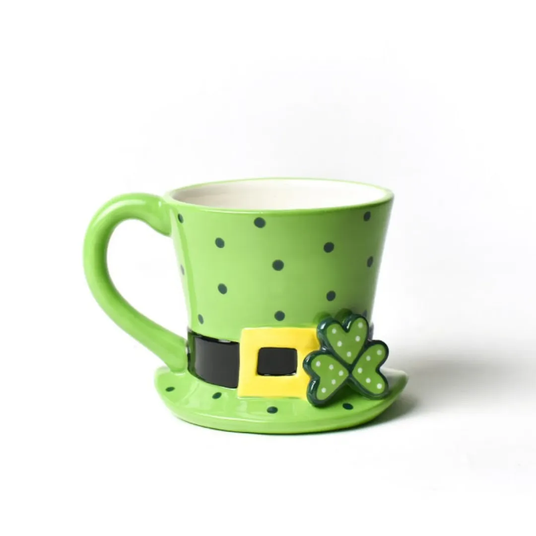 Leprechaun Hat Shaped Mug by Happy Everything!