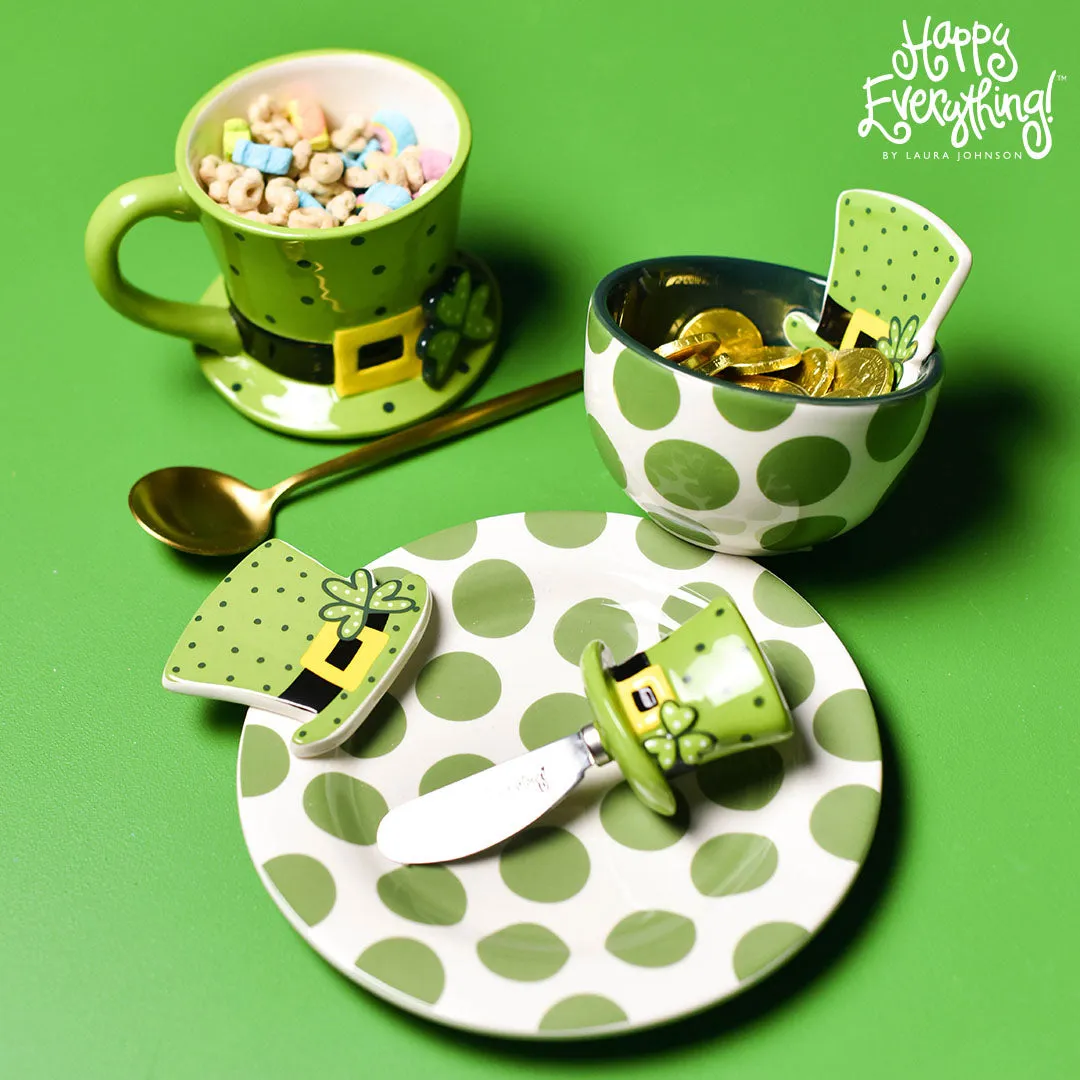 Leprechaun Hat Shaped Mug by Happy Everything!