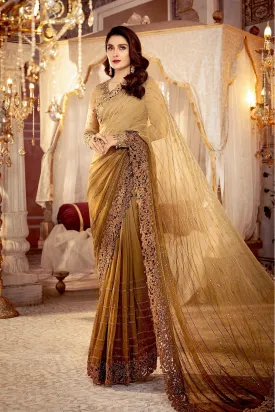 MARIA.B. MBroidered Wedding Collection – Chocolate Cappuccino (BD-2306)