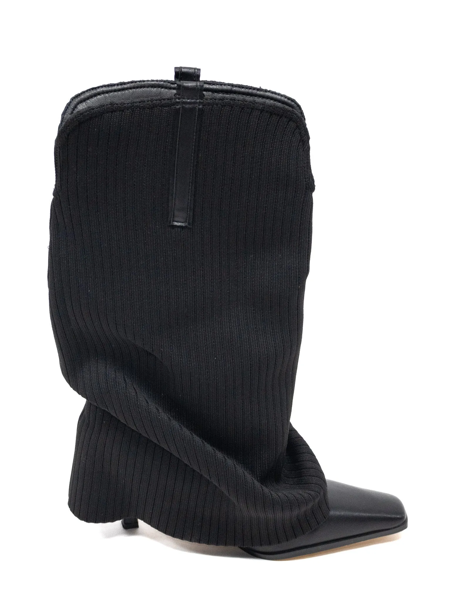 Melanie Ribbon Legwarmer Boots
