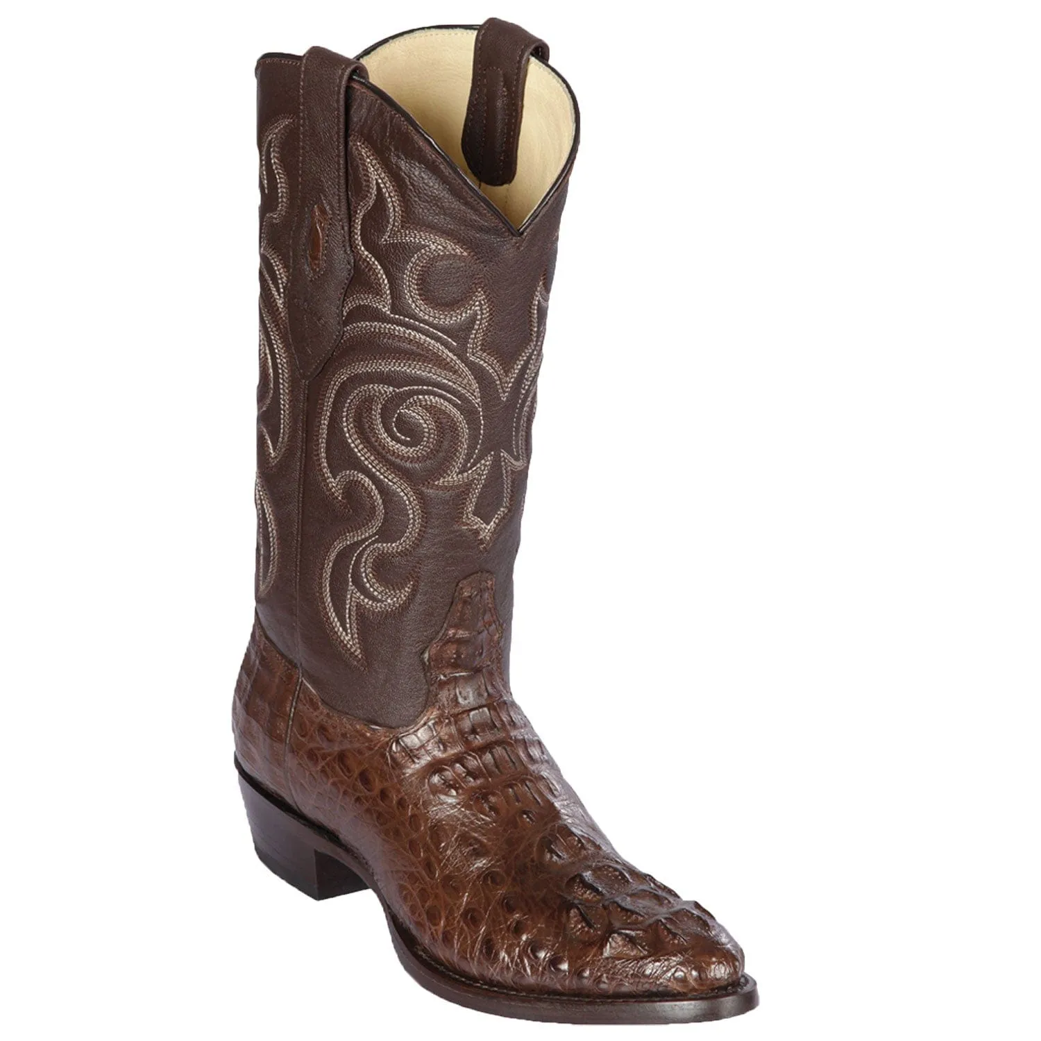 Men's Los Altos Caiman Hornback Round Toe Boots 6502