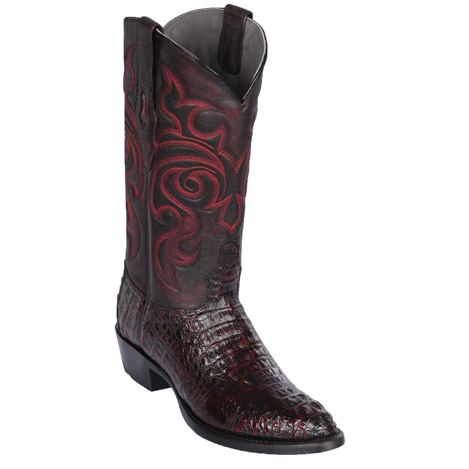 Men's Los Altos Caiman Hornback Round Toe Boots 6502