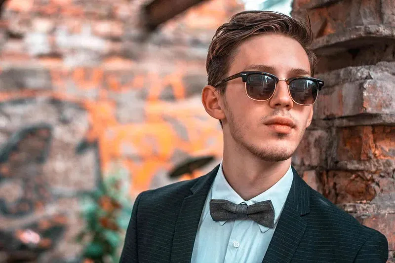 Mens WISTERIA bow tie | Bow tie for weddings and grooms perfect for boys