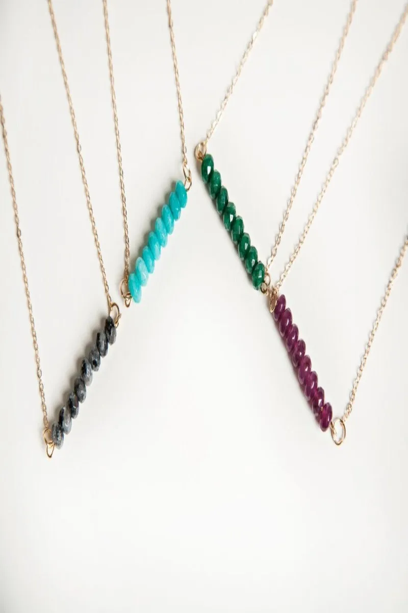 Minimalist Bead Necklace - Final Sale