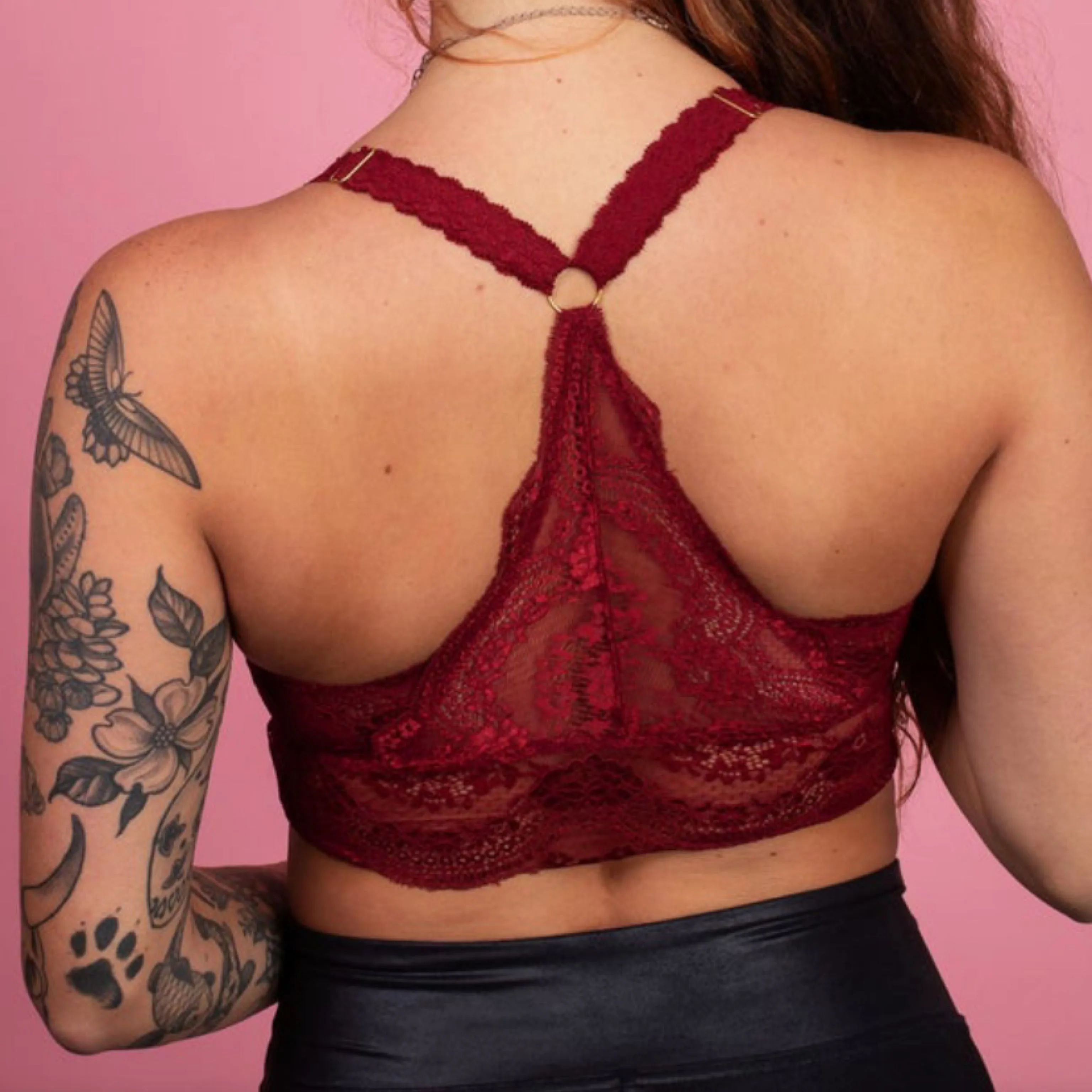 Natalie Lace Racerback Bralette