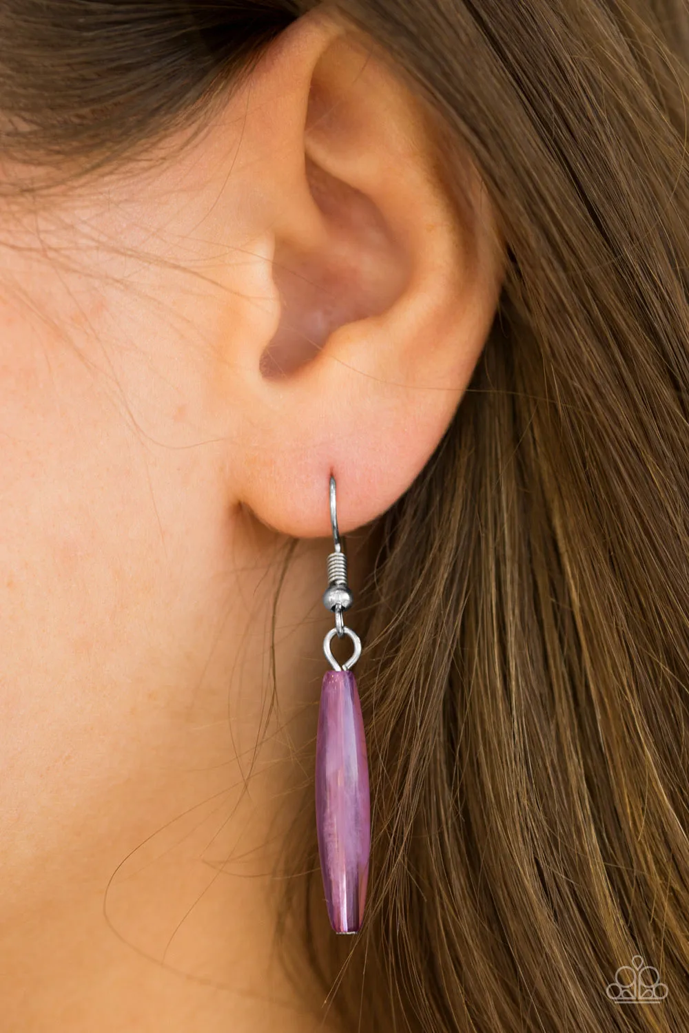 Paparazzi Accessories  - Speak Of The Diva #L123 - Purple Necklace