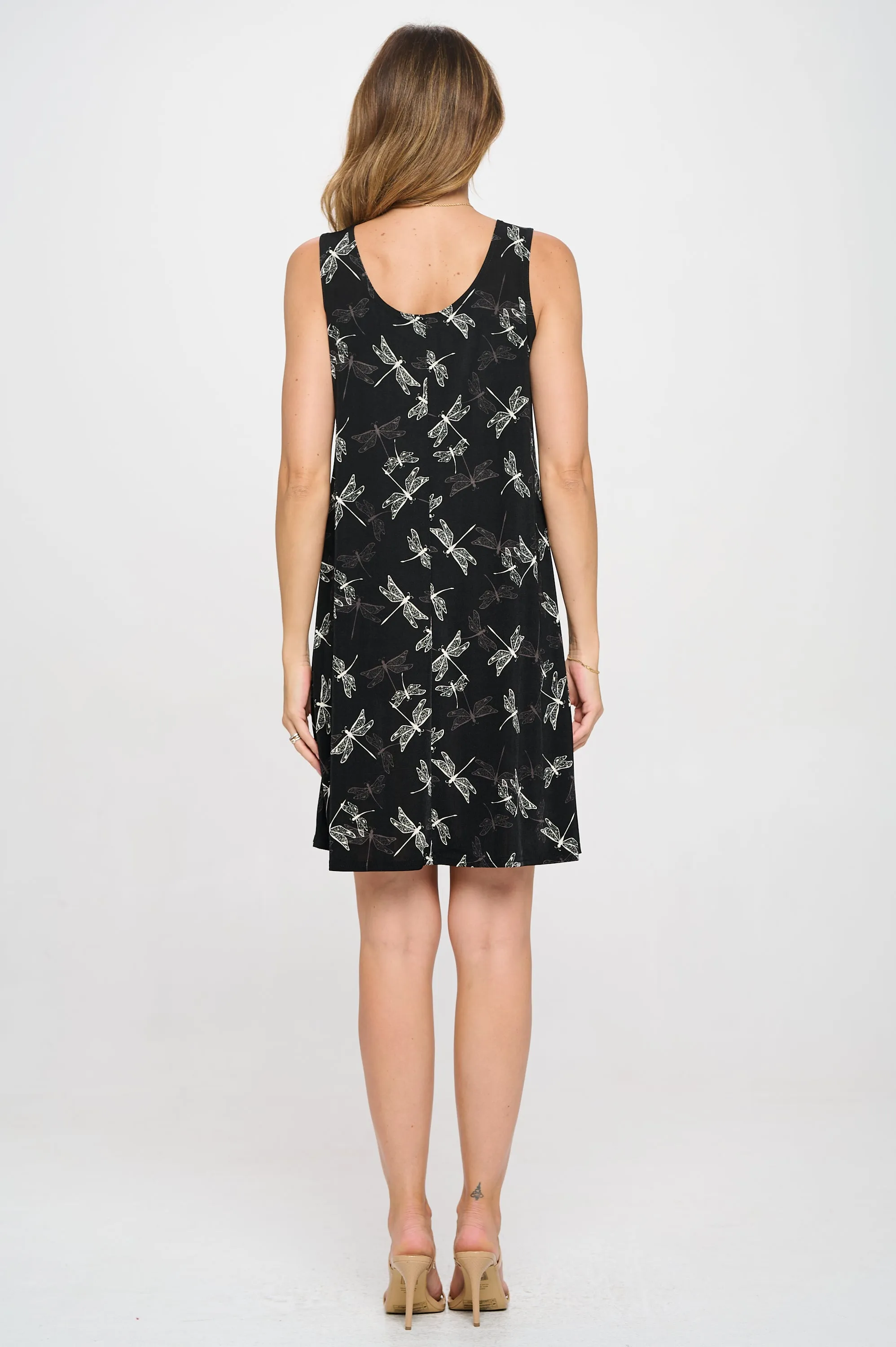 Print Missy Tank Dress-7003BN-TRP1-W457