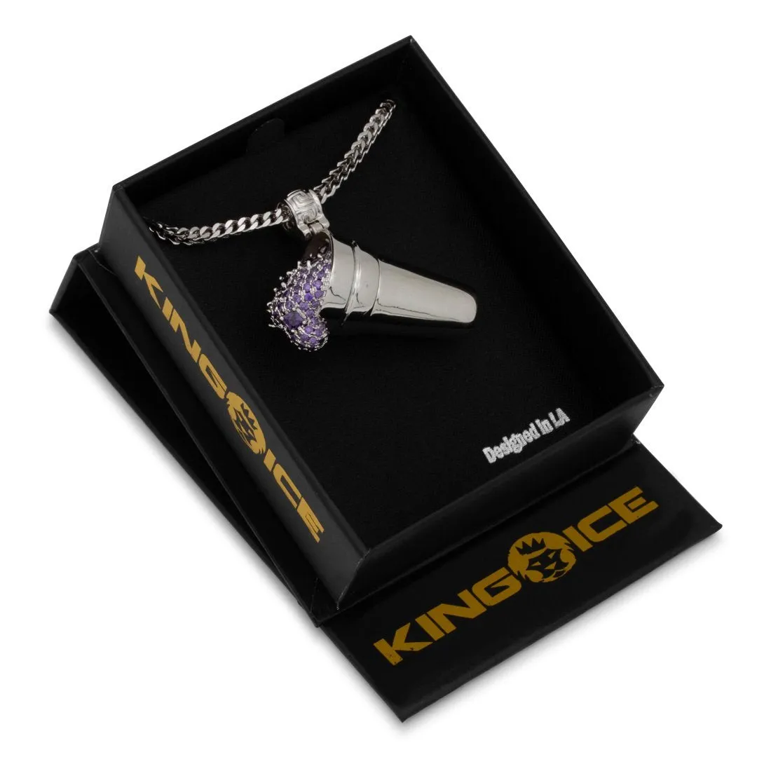 Purple Drank Necklace - Designed by Snoop Dogg x King Ice