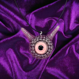 PURPLE EYE NECKLACE
