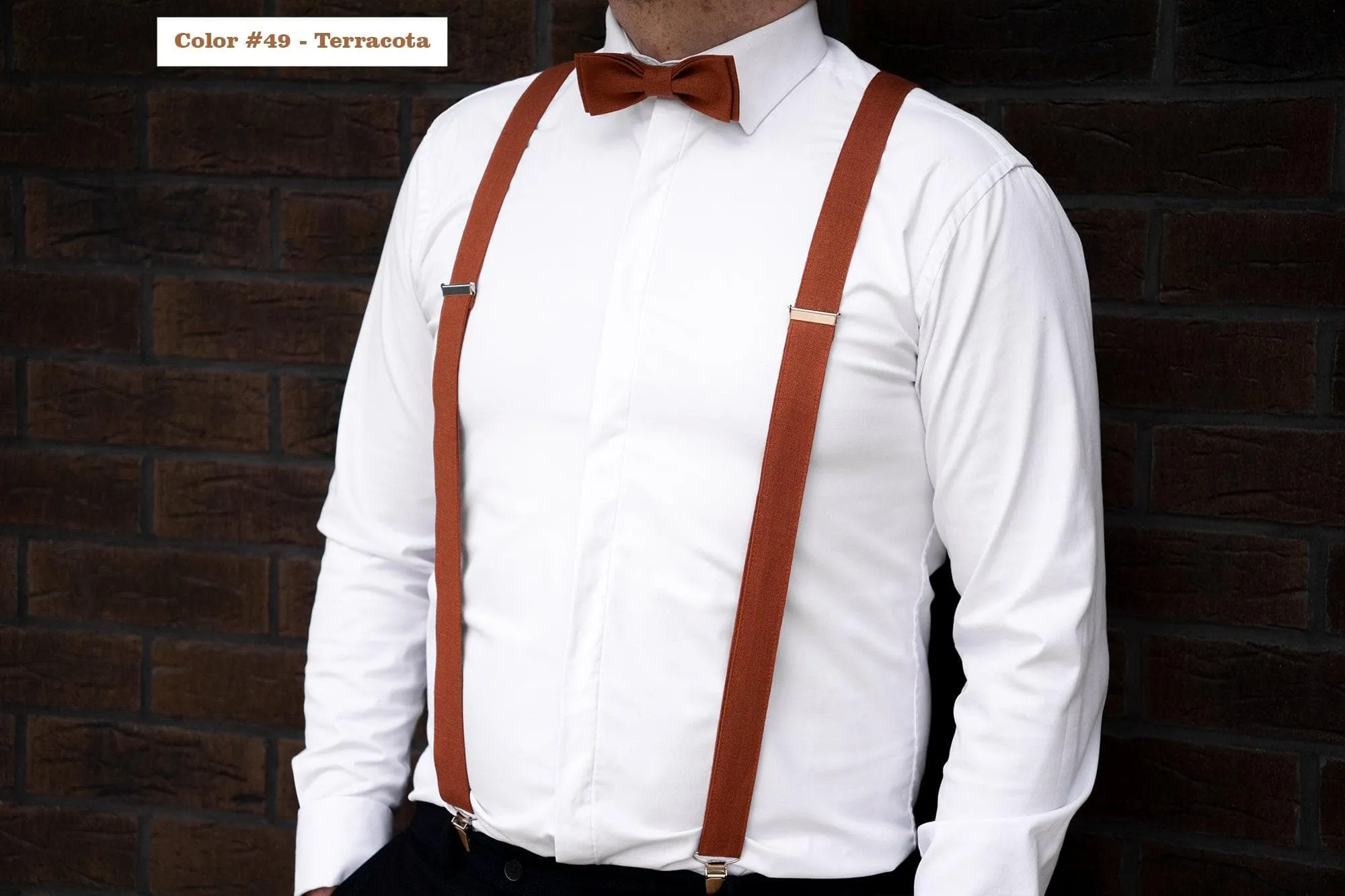 Red wedding bow tie |  groom bow ties