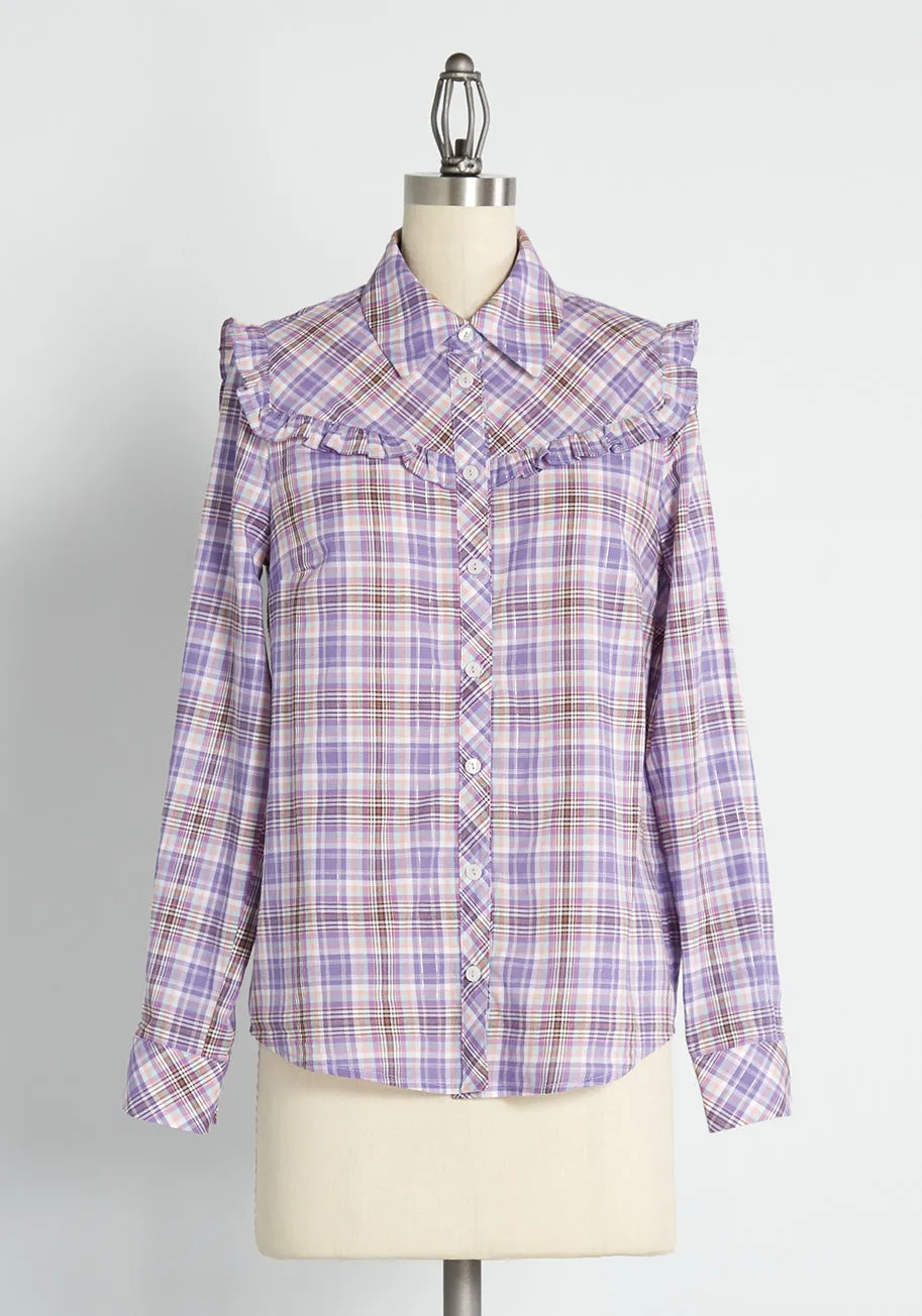 Ruffled Up at the Rodeo Shirt