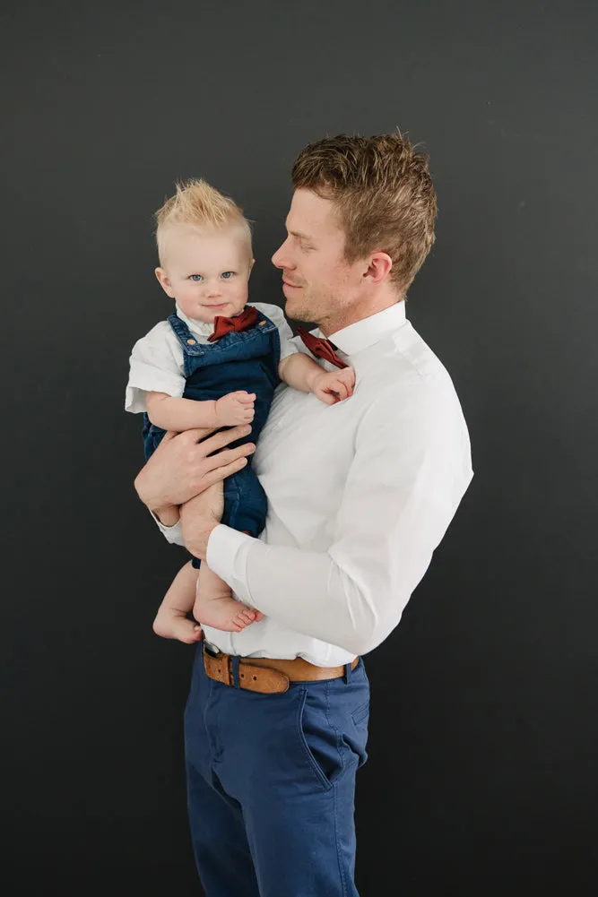 Rust Bow Tie (Pre-Tied)