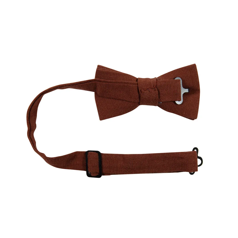 Rust Bow Tie (Pre-Tied)