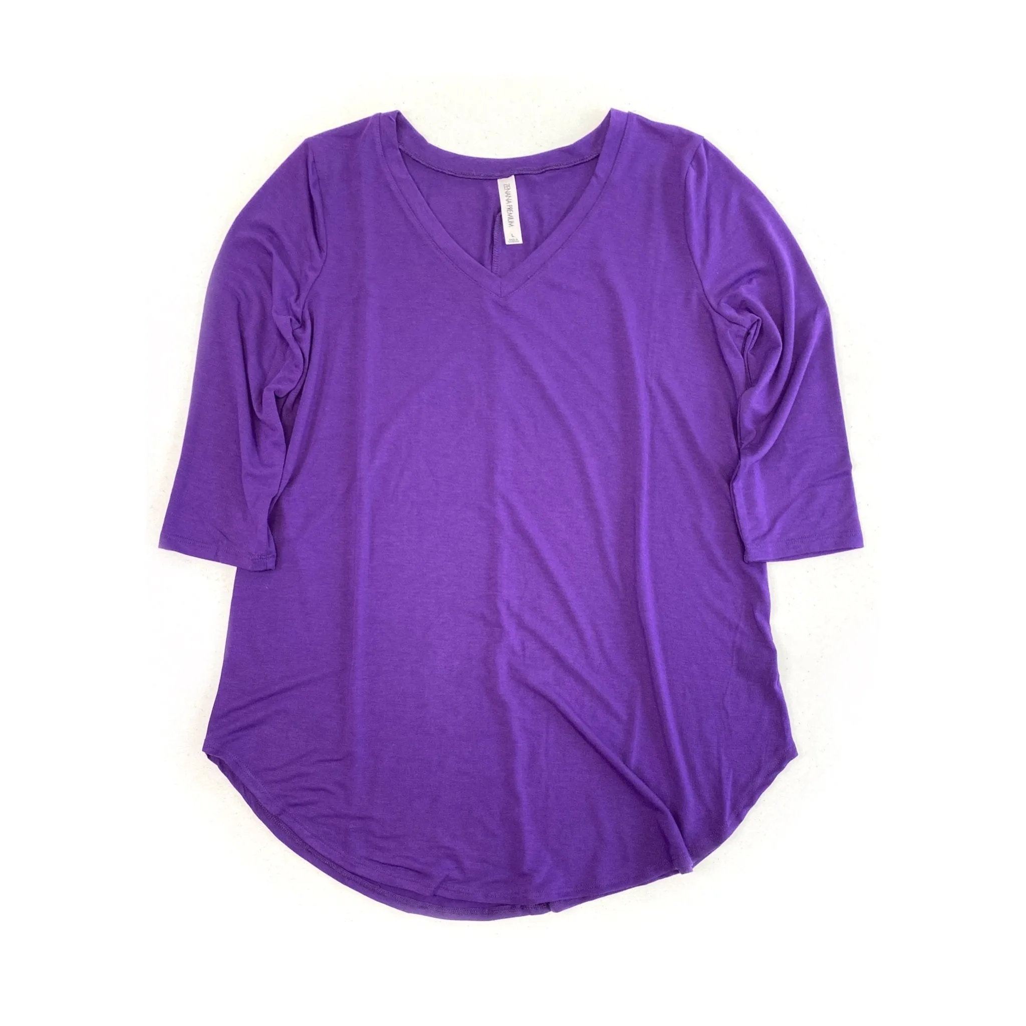 Striking Purple Tunic Top