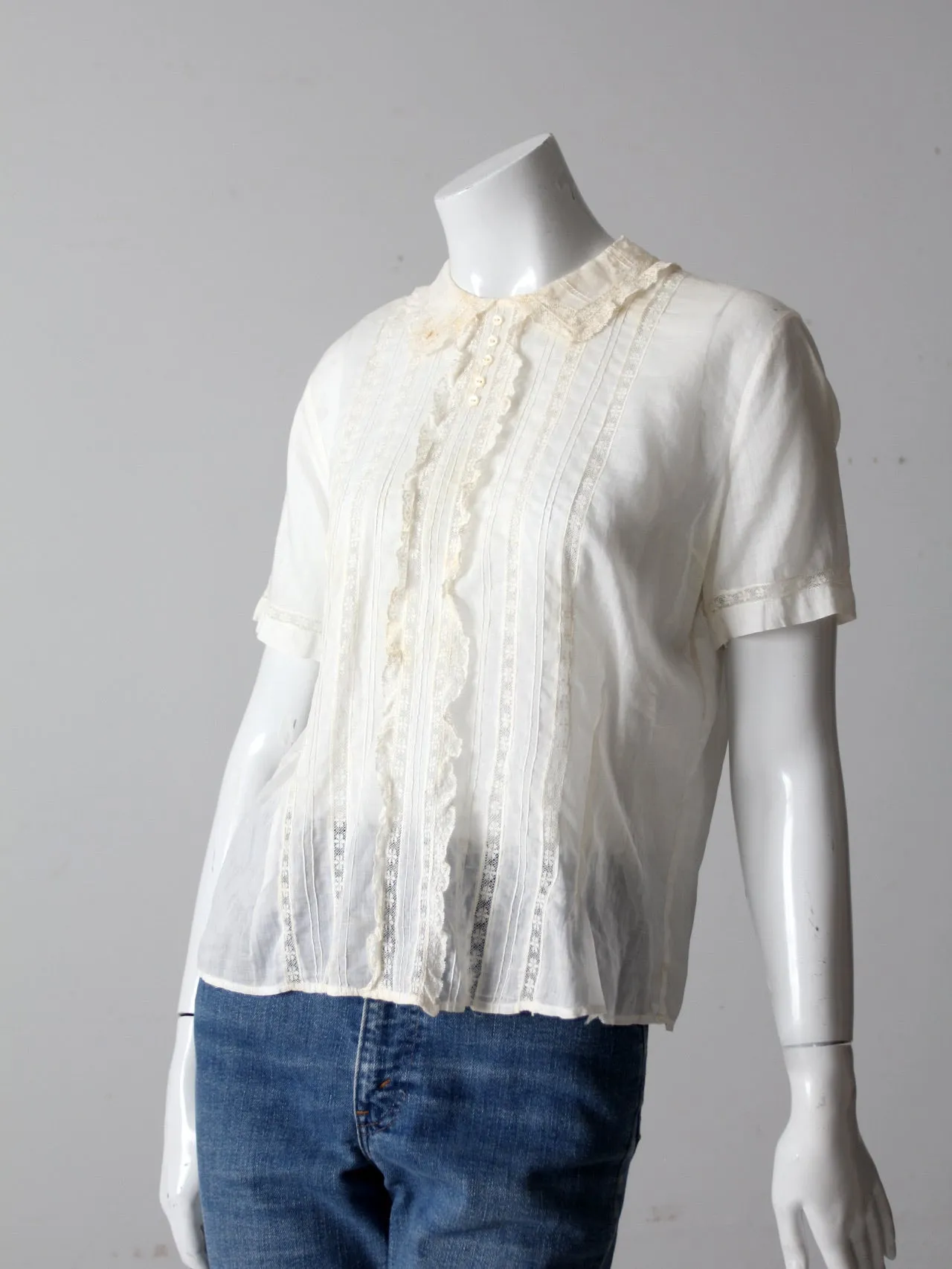 vintage 50s Patty Woodward blouse