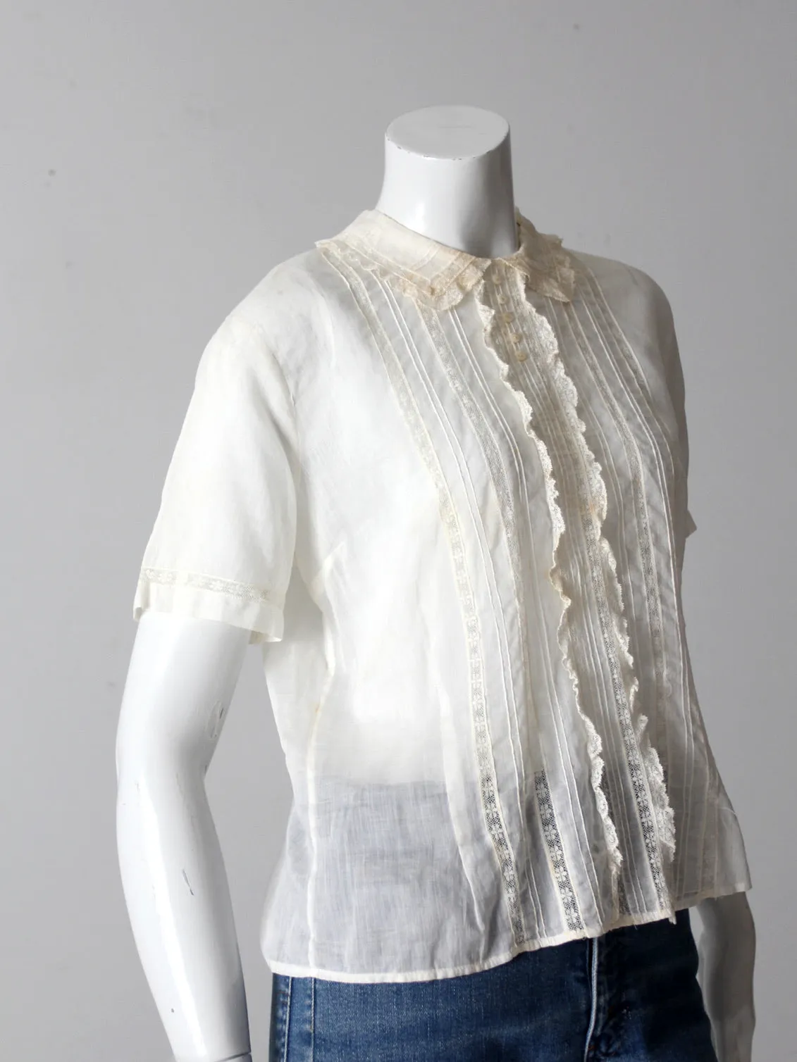 vintage 50s Patty Woodward blouse
