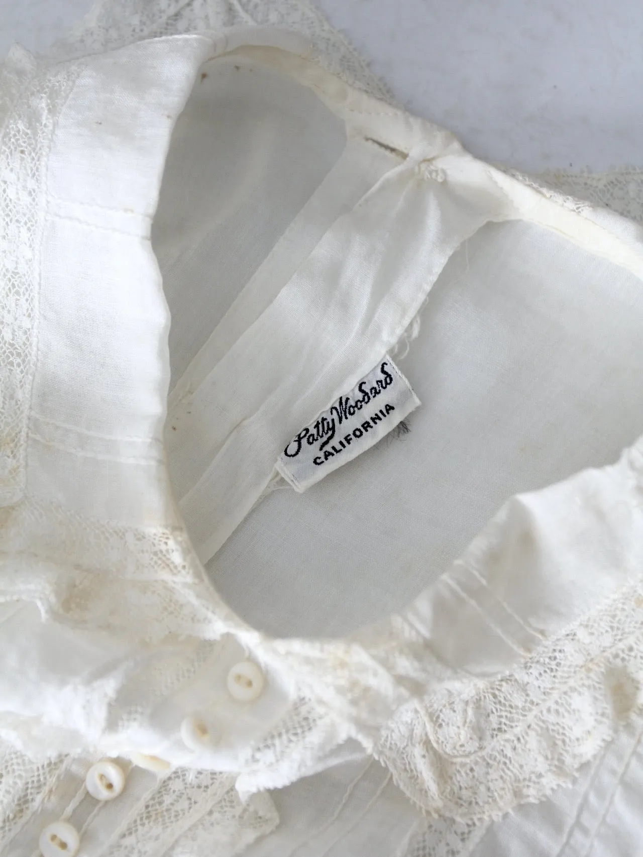 vintage 50s Patty Woodward blouse